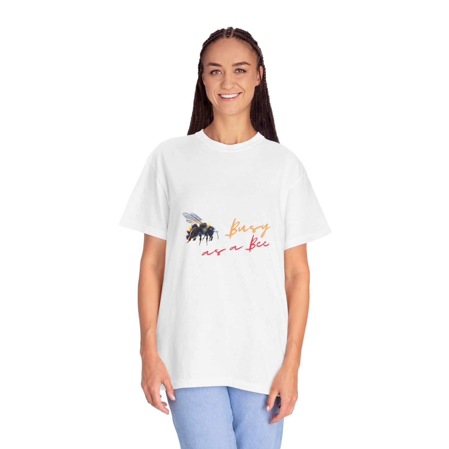 Inspirational Bee T-Shirt for Nature Lovers, Unisex Summer Tee, Gift for Eco-Conscious Friends, Cute Bee Design, Perfect for Earth Day