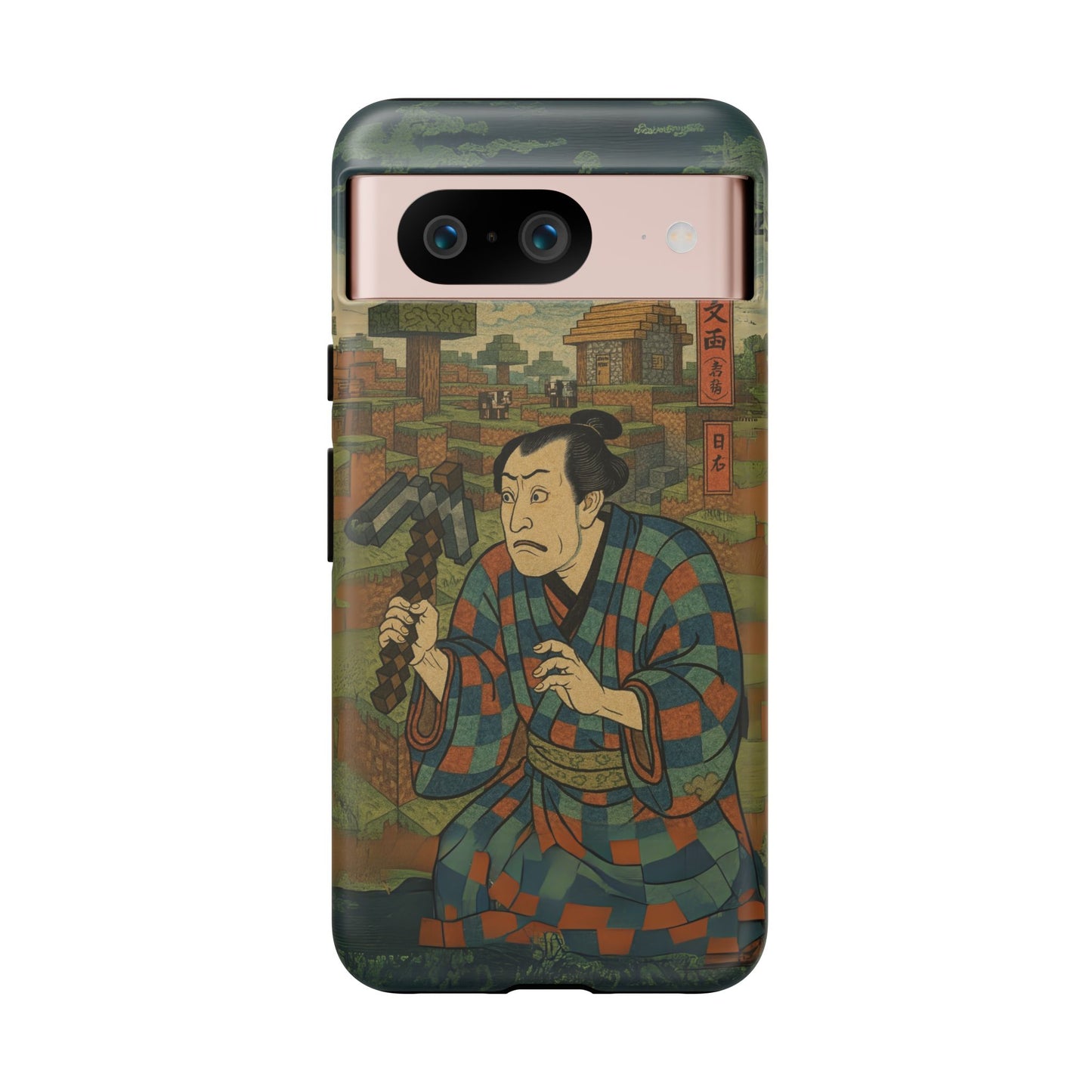 Tough Cases - Japanese Art Phone Case with Warrior Design