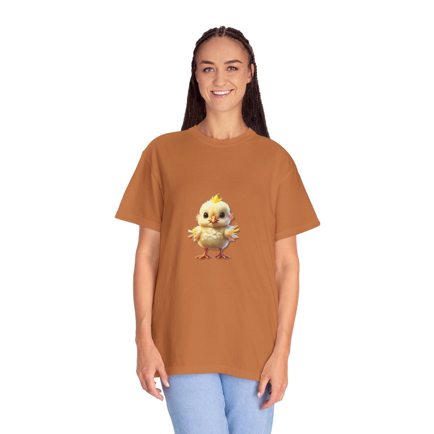 Cute Chick Unisex Garment-Dyed T-Shirt - Perfect for Spring Celebrations