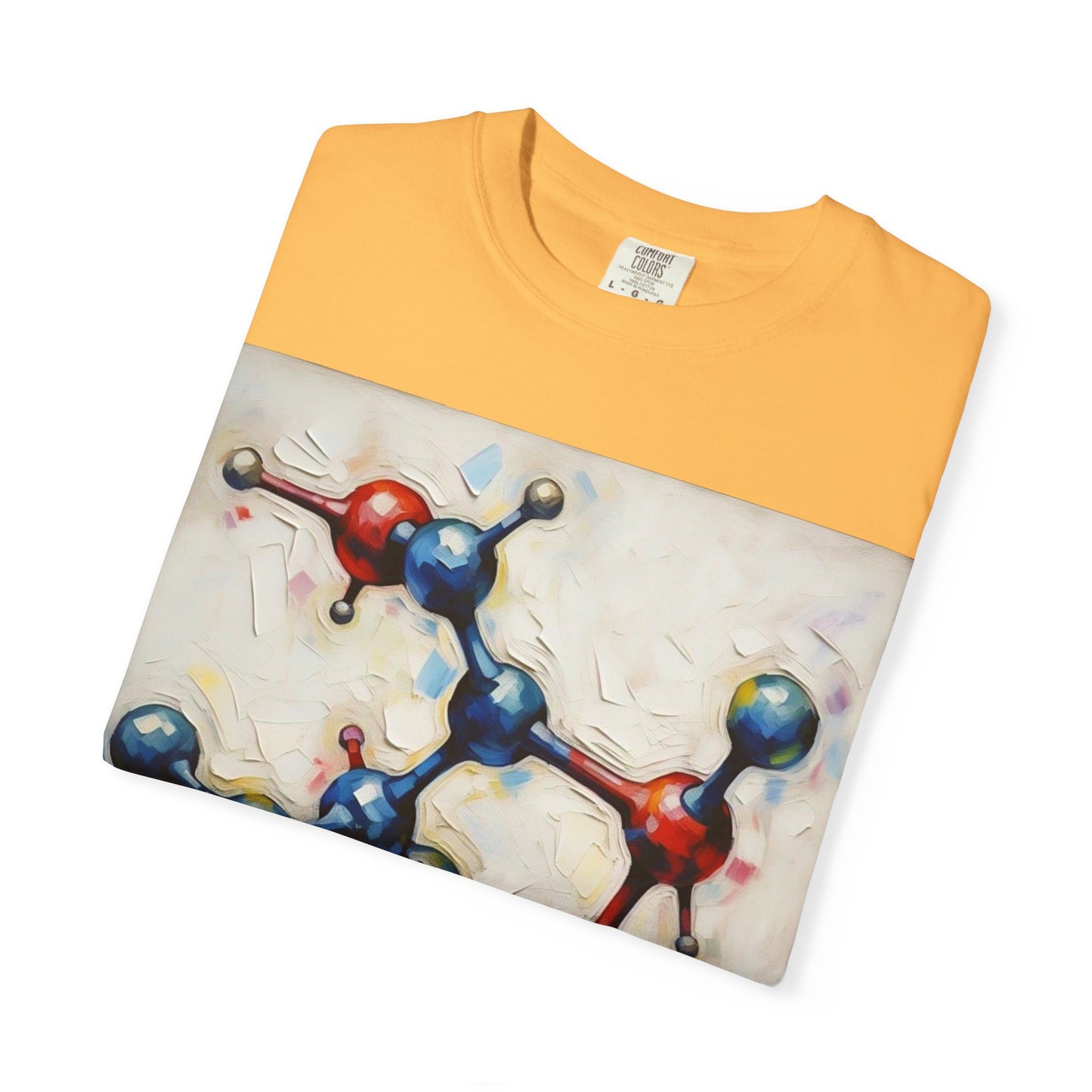 Unisex Artistic Molecule T-Shirt | Science-Inspired Design