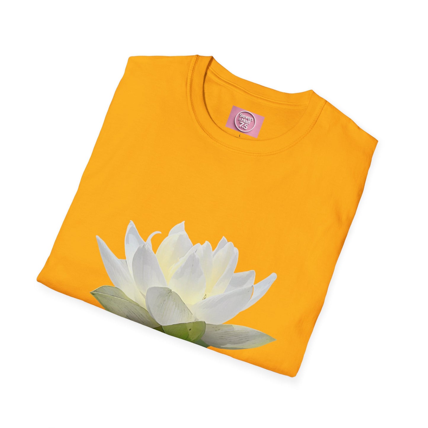 Love Yourself Lotus Flower T-Shirt - Unisex Softstyle Tee