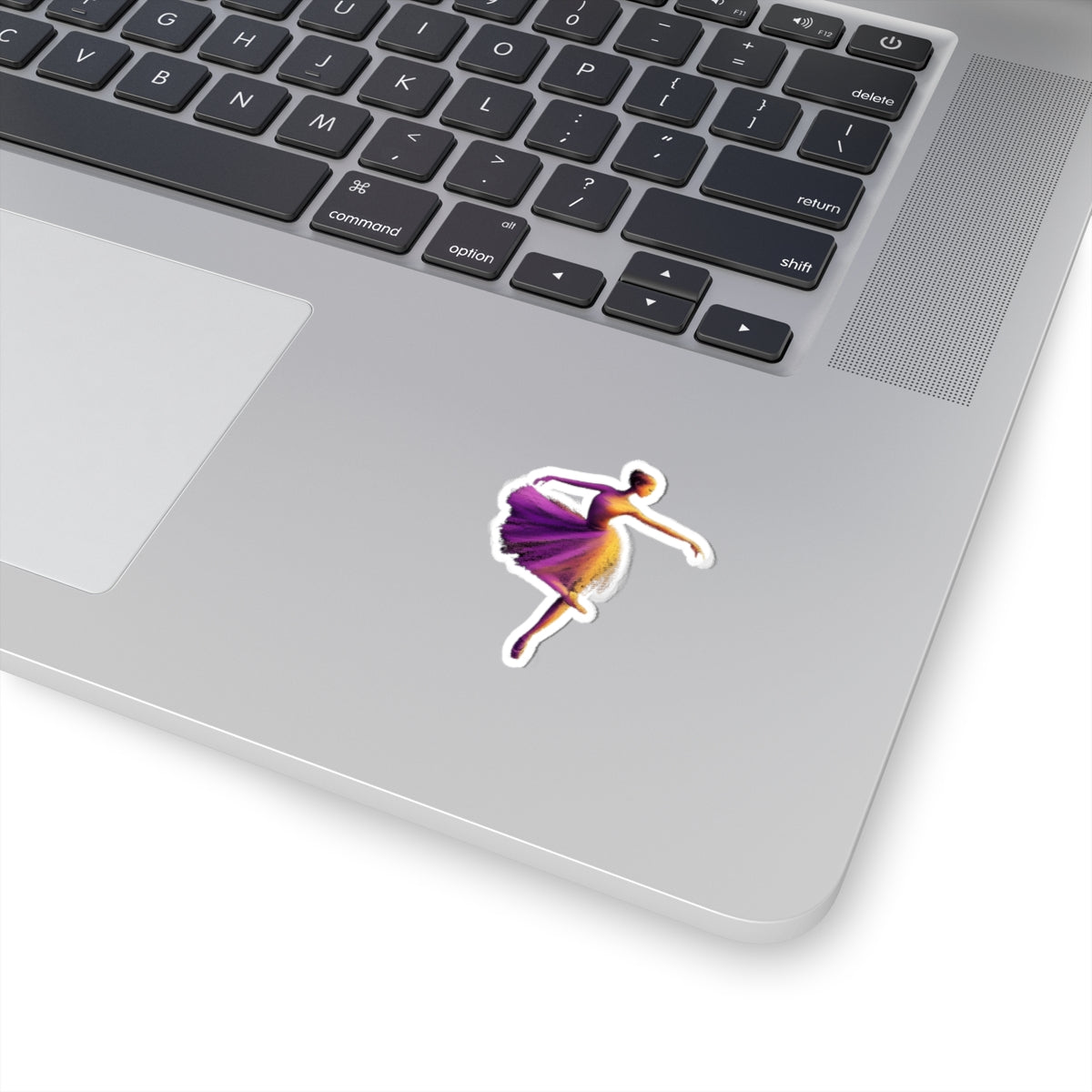 Elegant Ballerina Kiss-Cut Stickers - Perfect for Dance Lovers & Decor