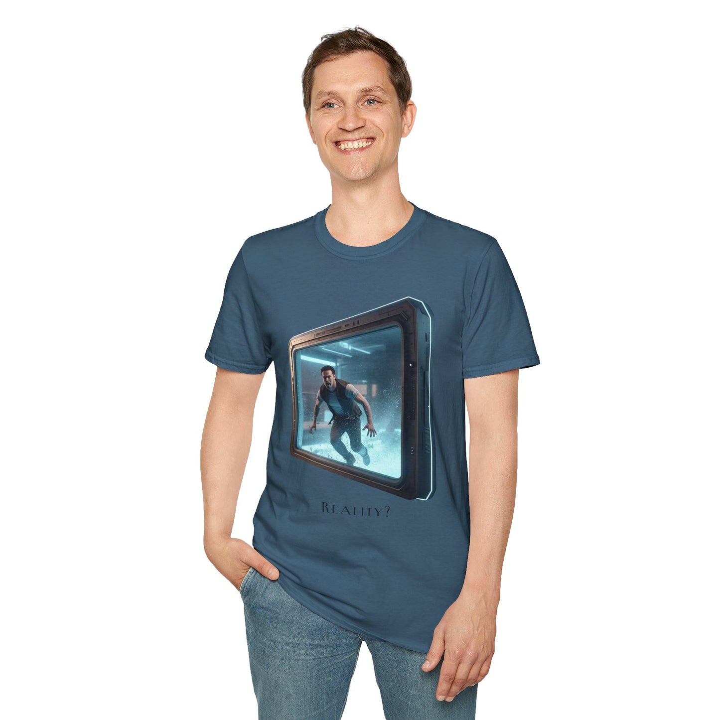 Softstyle T-Shirt - 'Reality?' Graphic Tee for Dreamers