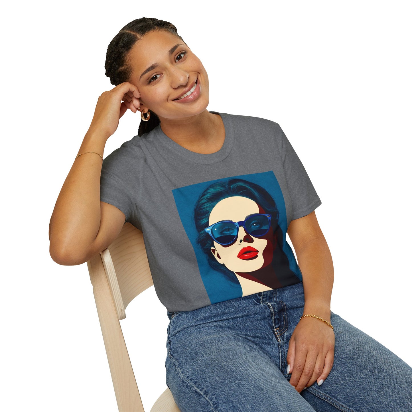 Chic Retro Female Softstyle T-Shirt