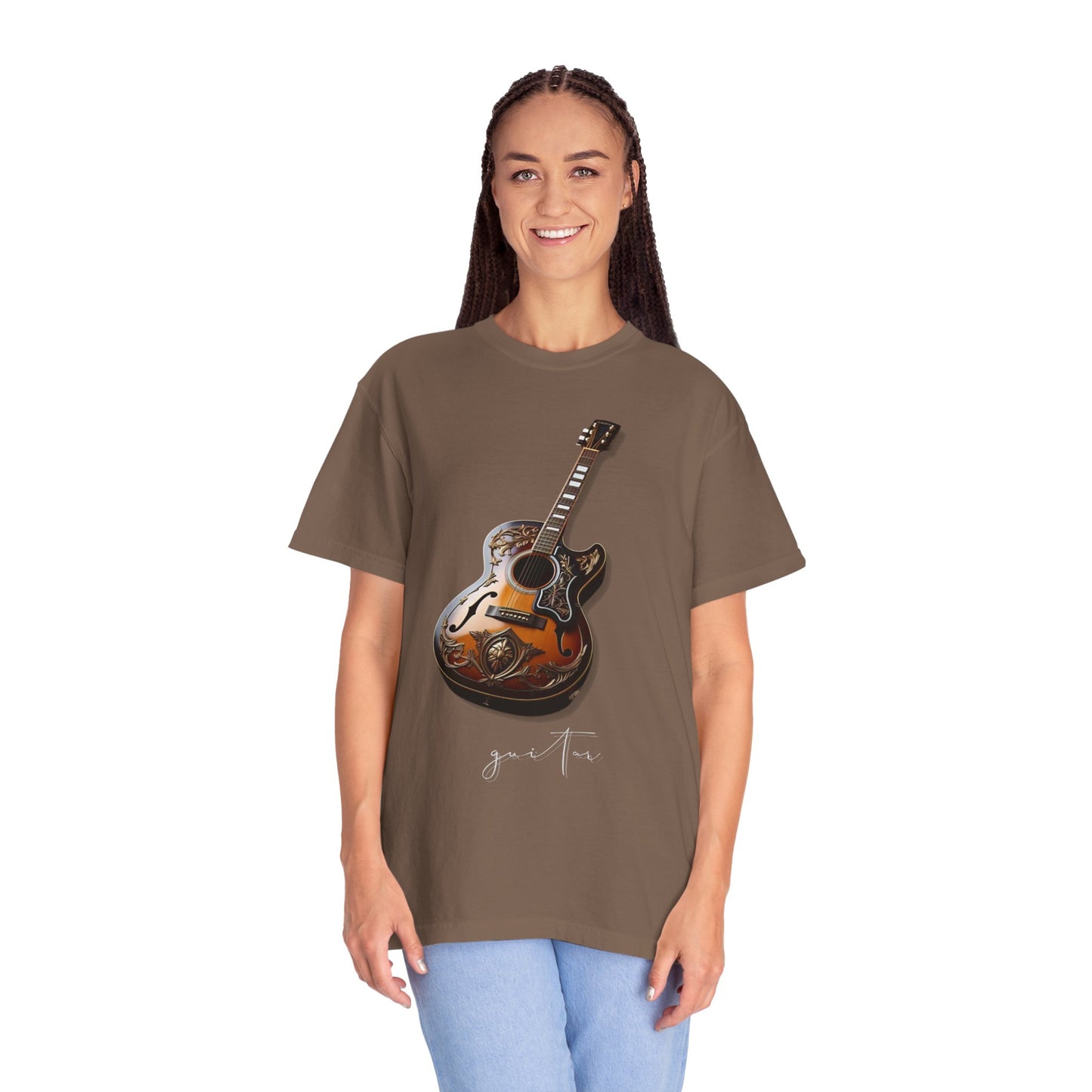 Vintage Guitar Graphic Unisex T-Shirt - Perfect for Music Lovers