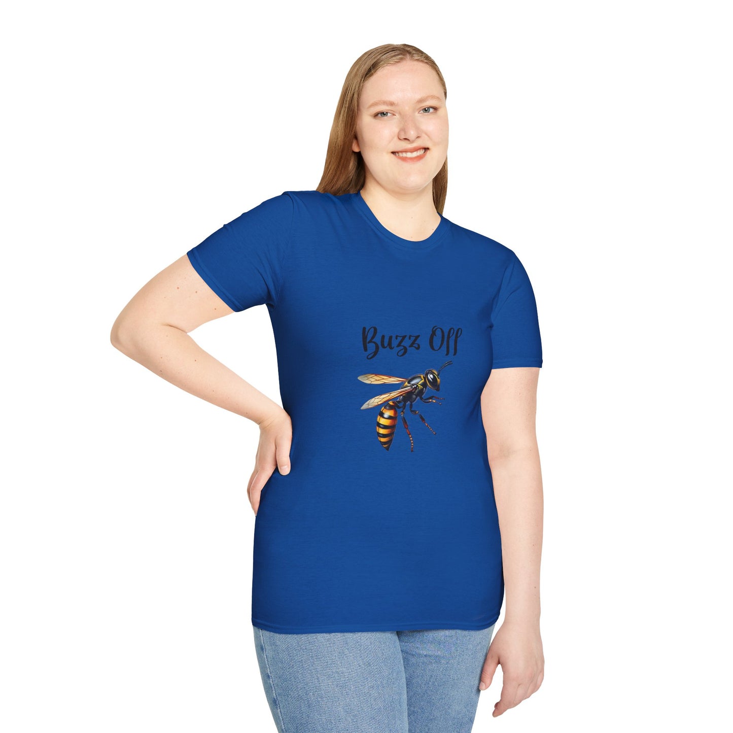 Buzz Off Bee Unisex Softstyle T-Shirt
