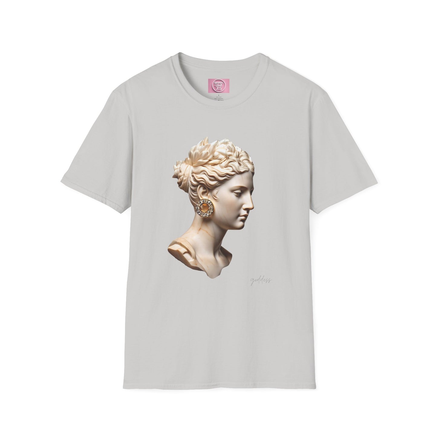 Classical Art Softstyle T-Shirt - Elegant Athena Design