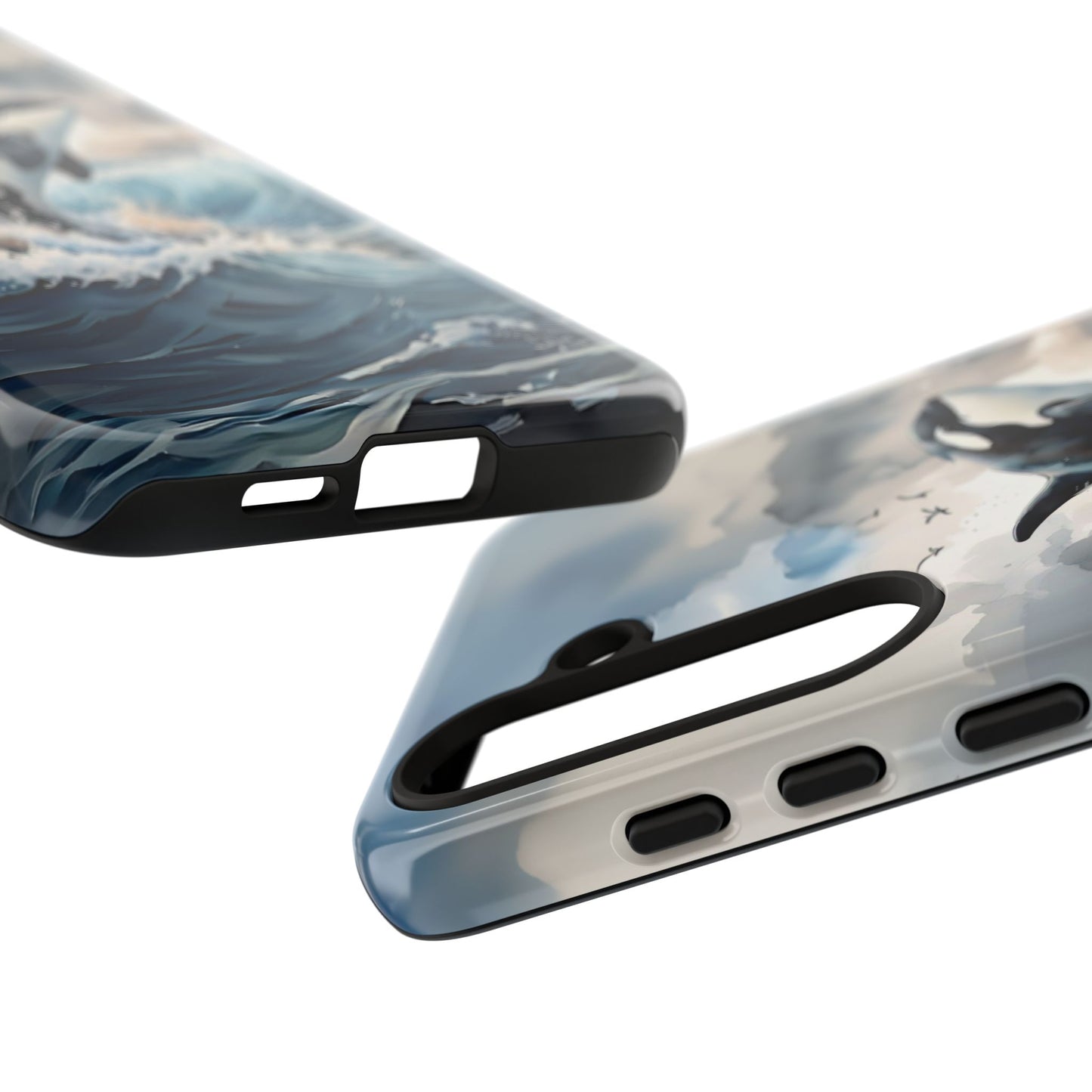 Whale Splash Phone Case - Tough & Stylish Ocean Design