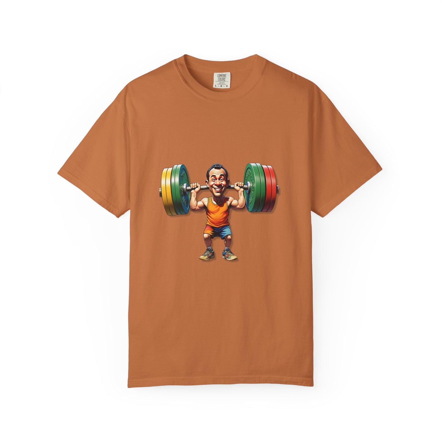 Funny Weightlifting T-Shirt - Unisex Garment-Dyed Tee for Fitness Enthusiasts