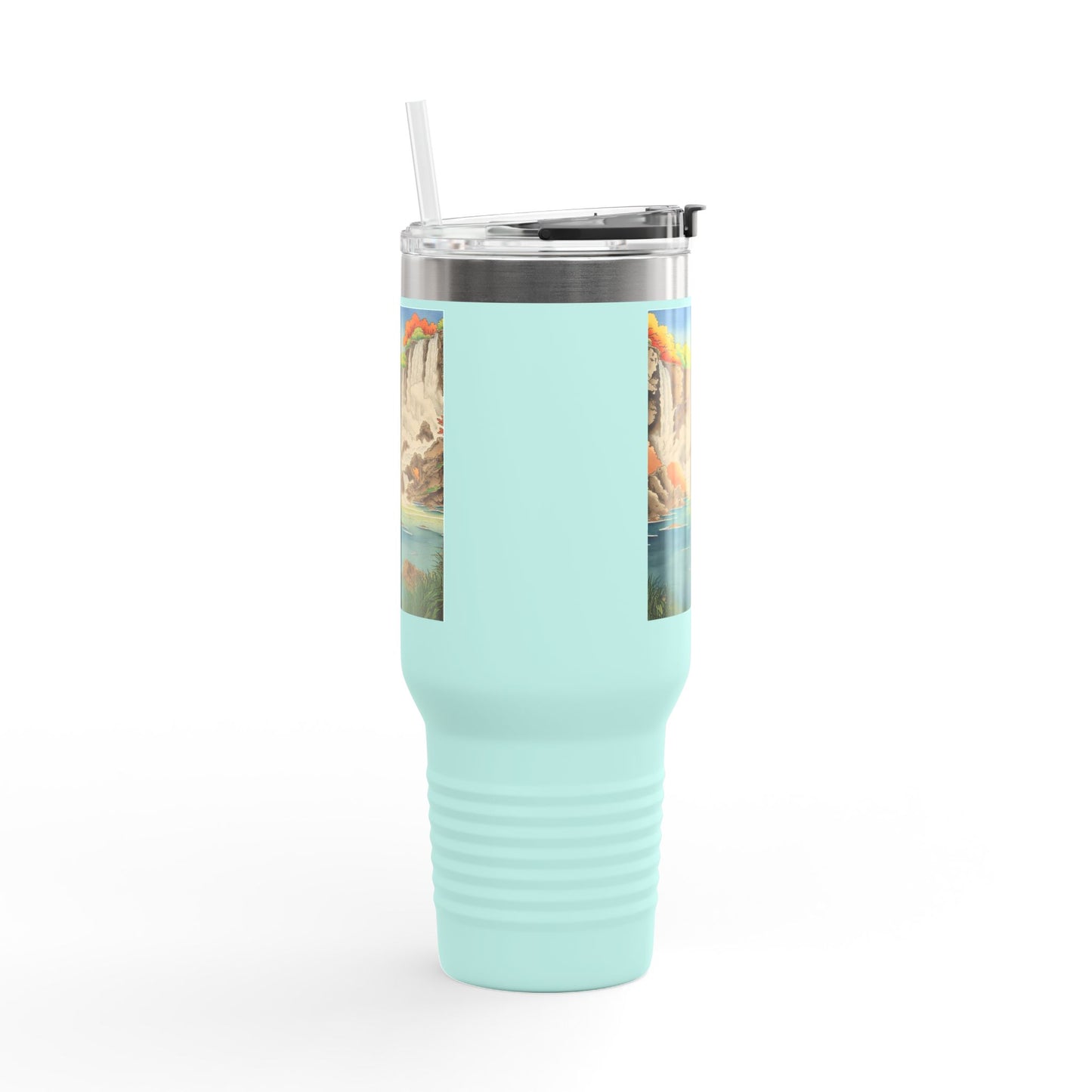 Scenic Insulated Travel Mug - 40oz Adventure Companion for Nature Lovers