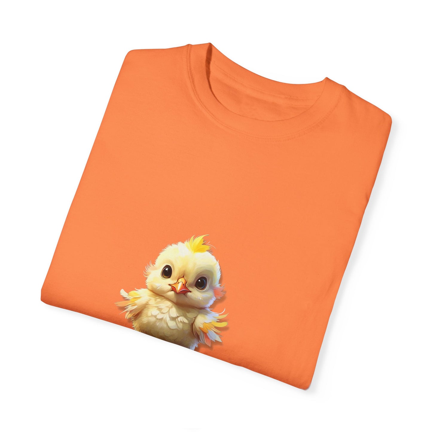Cute Chick Unisex Garment-Dyed T-Shirt - Perfect for Spring Celebrations