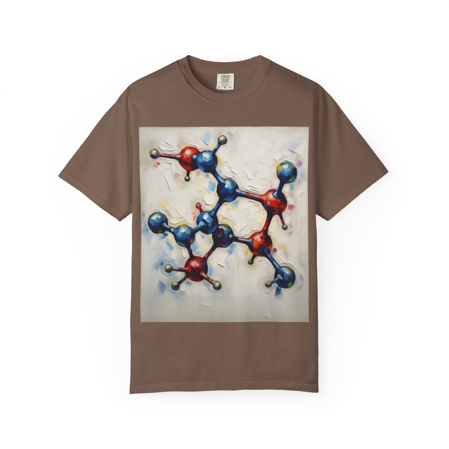 Unisex Artistic Molecule T-Shirt | Science-Inspired Design