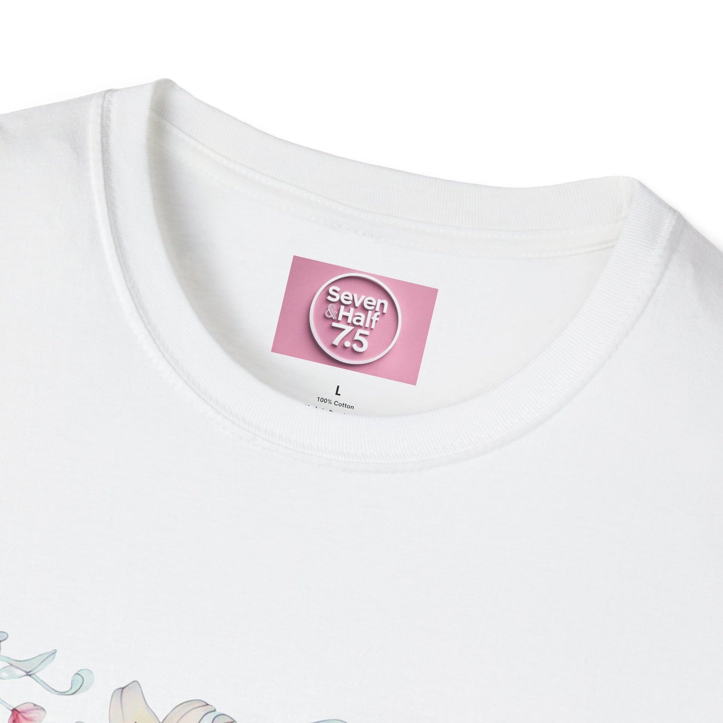 Floral Blossom Unisex T-Shirt - Softstyle Cotton Tee for Nature Lovers