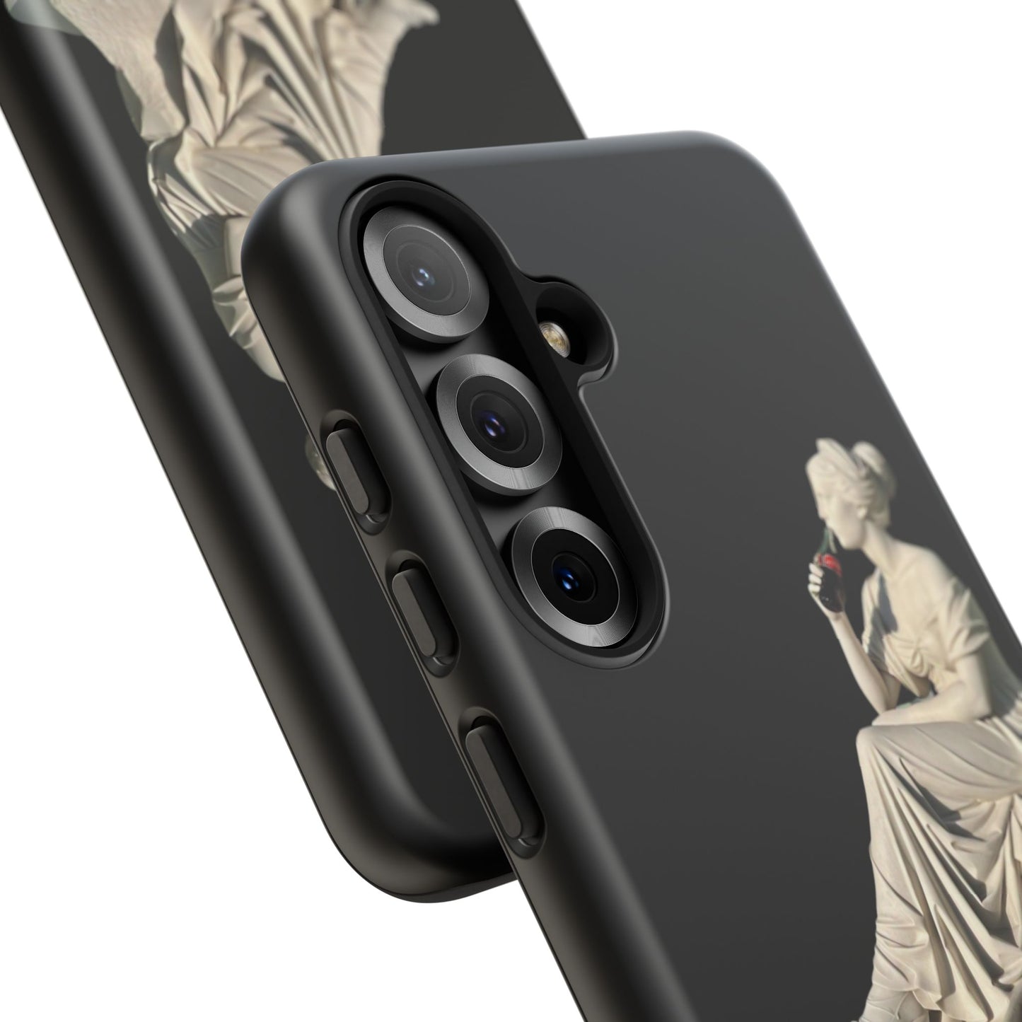 Elegant Phone Case - Stylish Tough Case with Sculpture Design