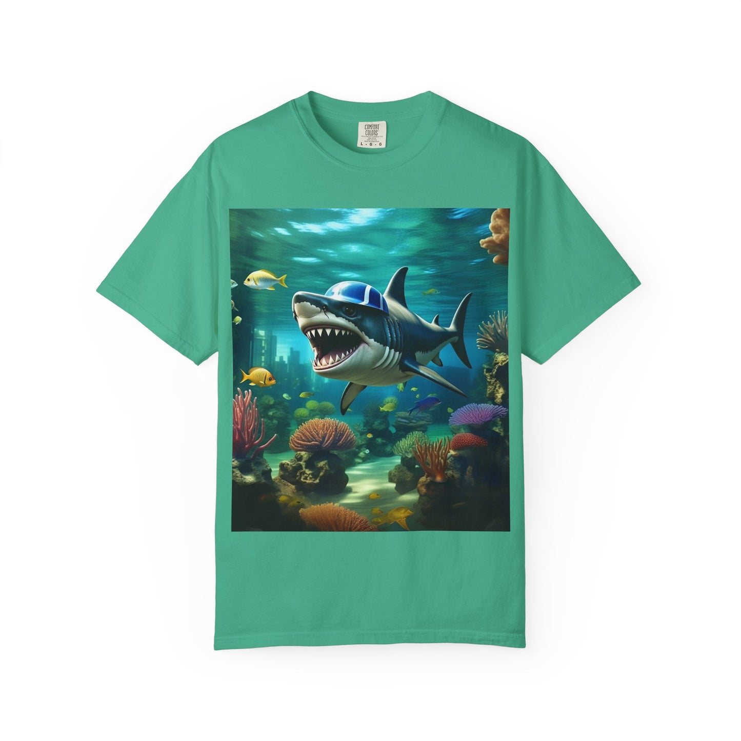 Marine Adventure Unisex T-Shirt - Shark Graphic Design