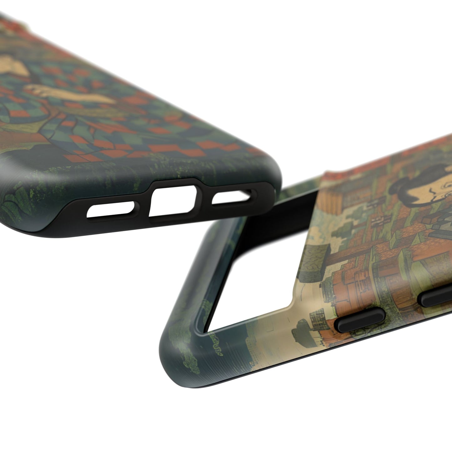 Tough Cases - Japanese Art Phone Case with Warrior Design