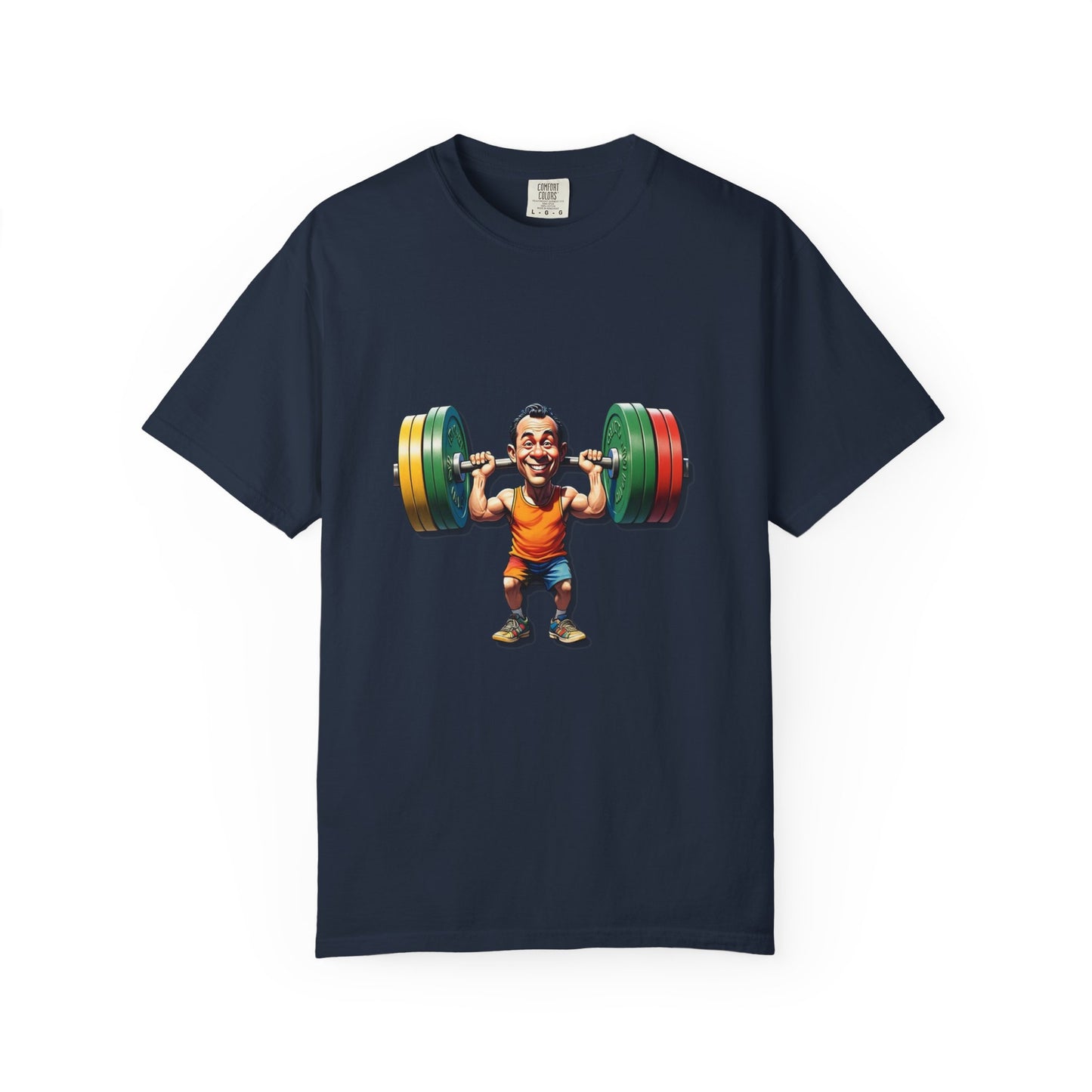 Funny Weightlifting T-Shirt - Unisex Garment-Dyed Tee for Fitness Enthusiasts