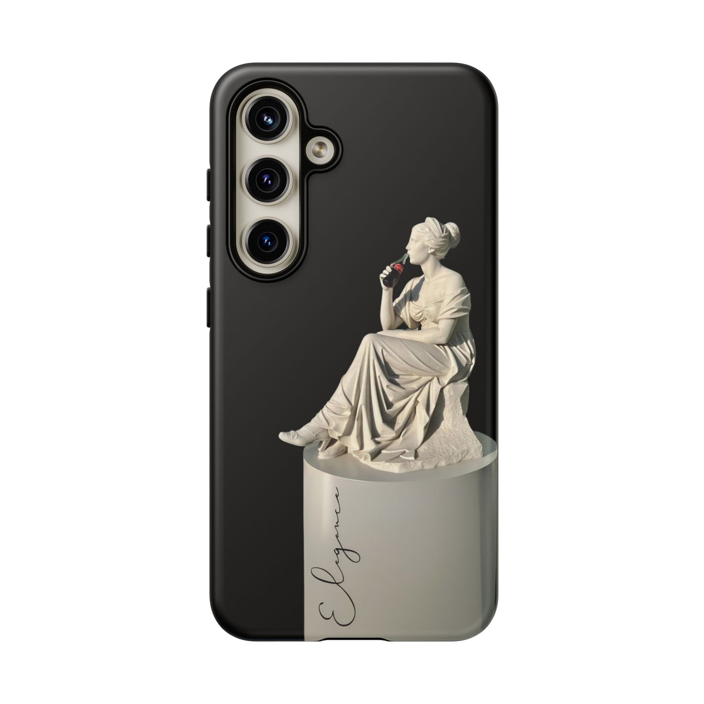 Elegant Phone Case - Stylish Tough Case with Sculpture Design