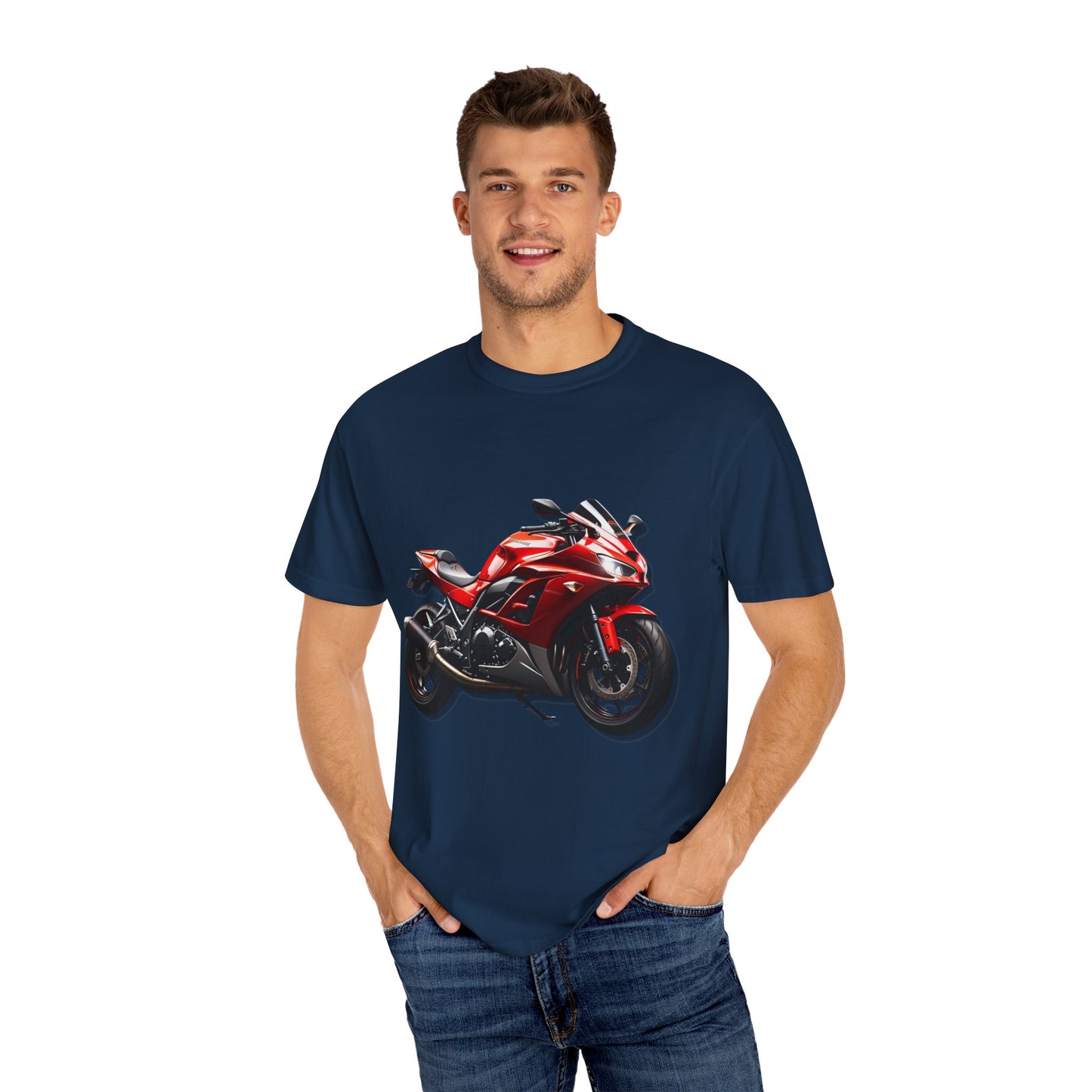 Unisex Motorcycle Graphic T-Shirt - Perfect for Riders and Enthusiasts