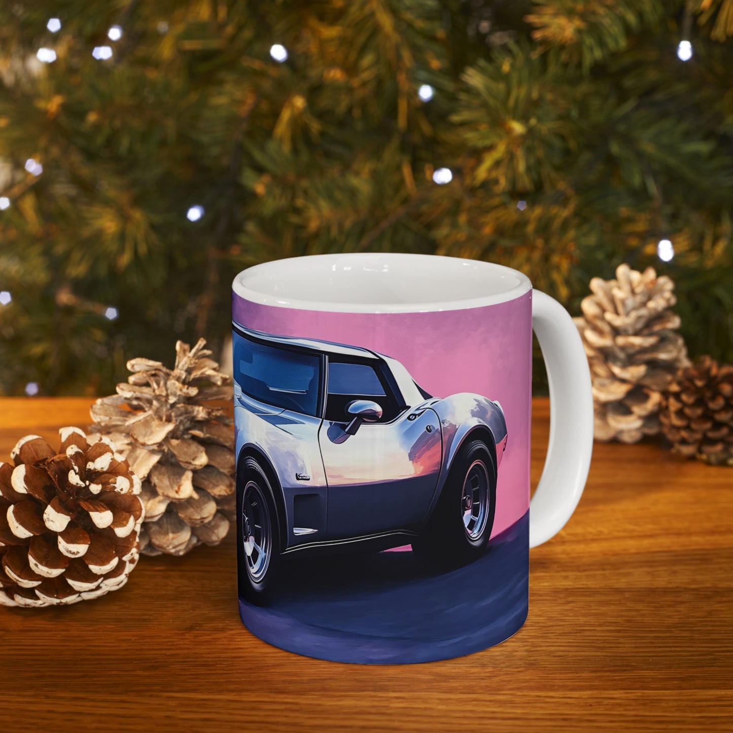 Car Ceramic Mug - 11oz & 15oz - Perfect Gift for Car Enthusiasts