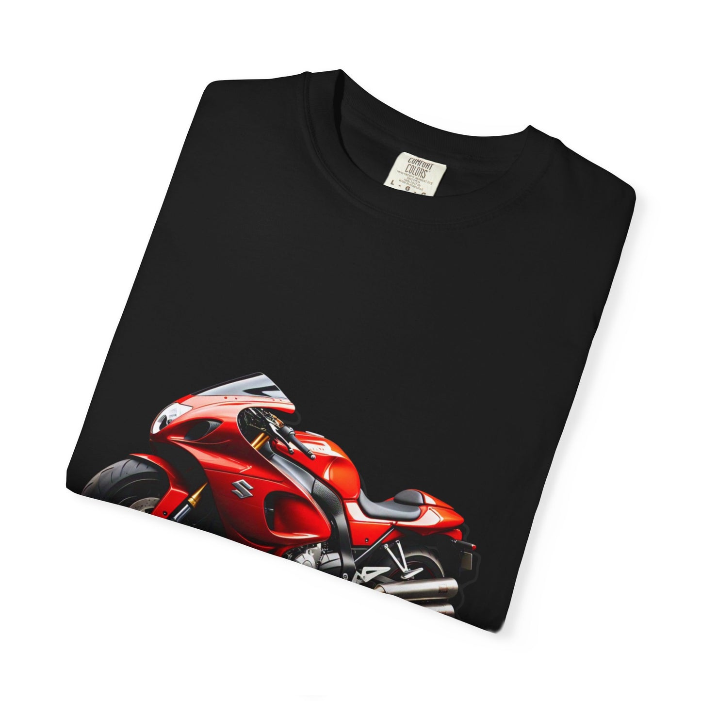 Biker Graphic Unisex T-Shirt - Vintage Motorcycle Design