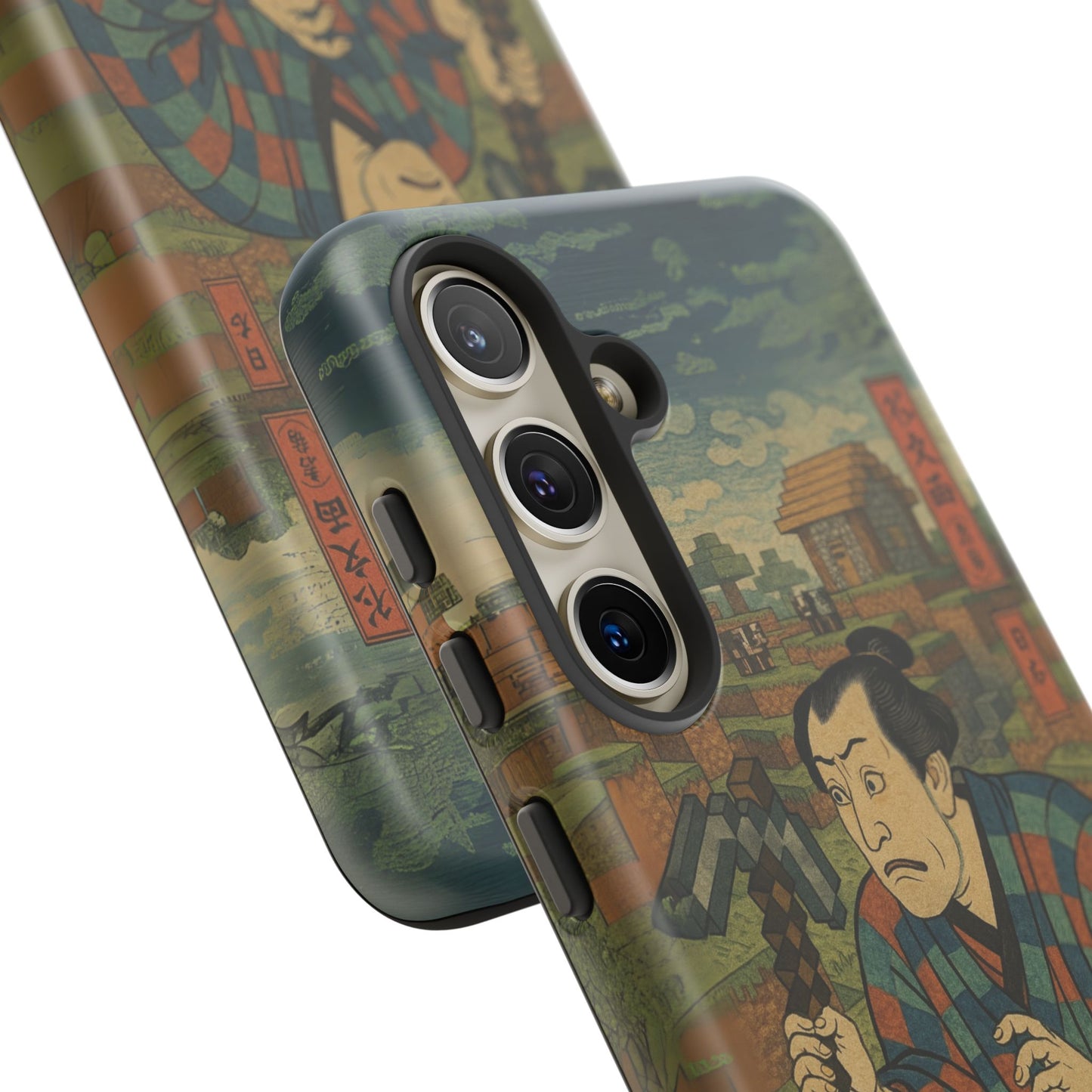 Tough Cases - Japanese Art Phone Case with Warrior Design