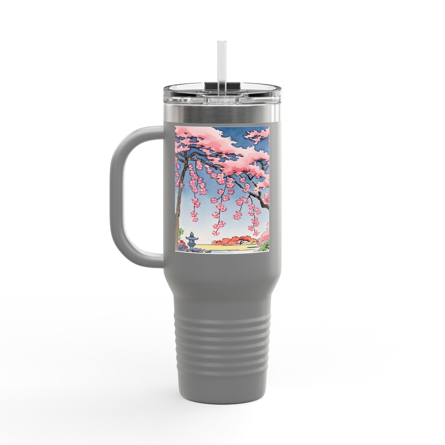 Cherry Blossom Insulated Travel Mug - 40oz Adventure Companion