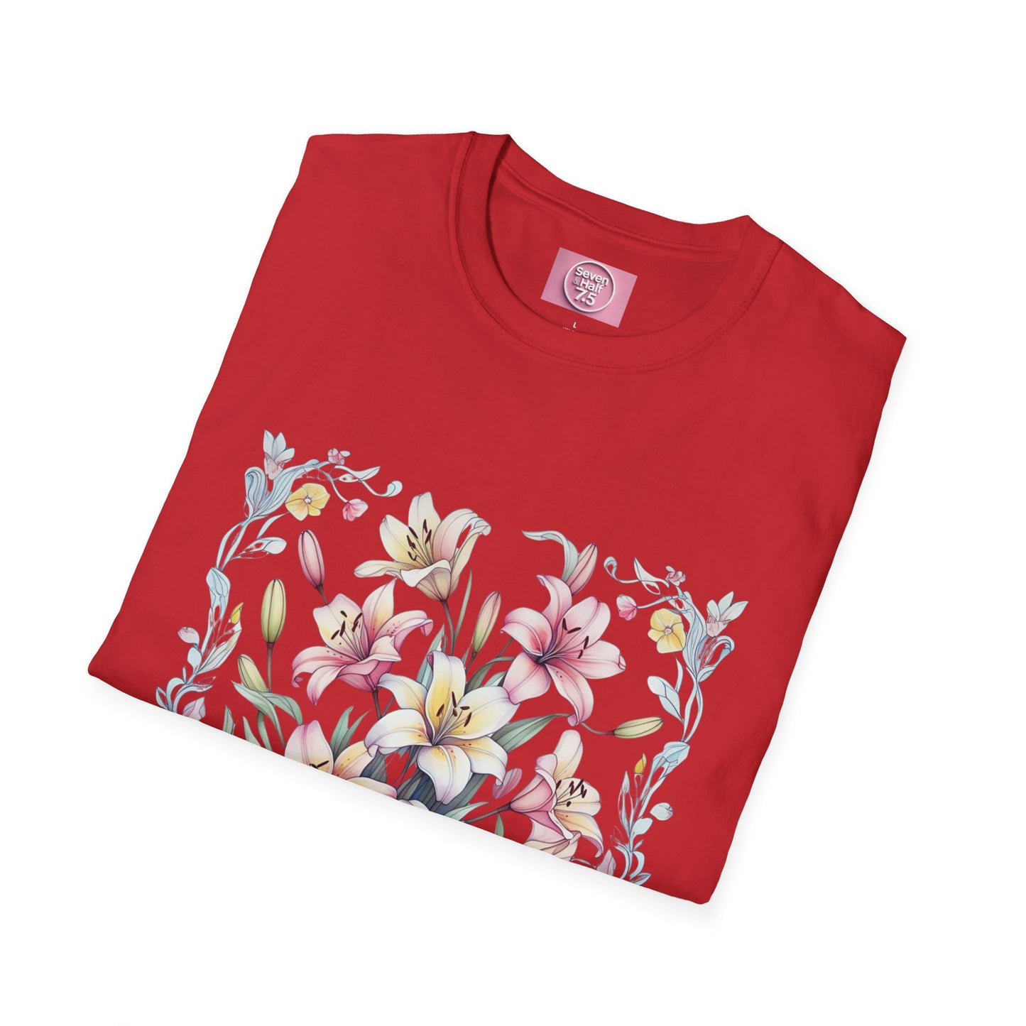 Floral Blossom Unisex T-Shirt - Softstyle Cotton Tee for Nature Lovers