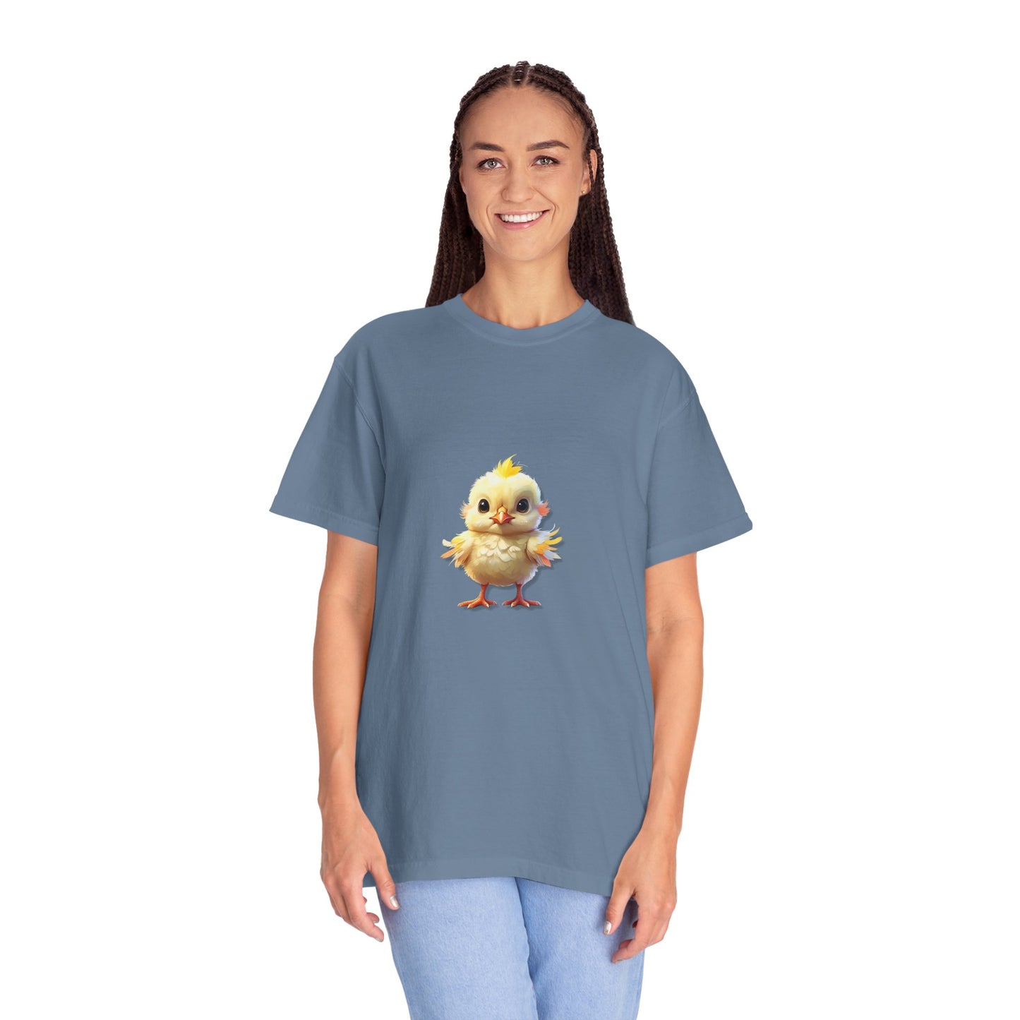 Cute Chick Unisex Garment-Dyed T-Shirt - Perfect for Spring Celebrations