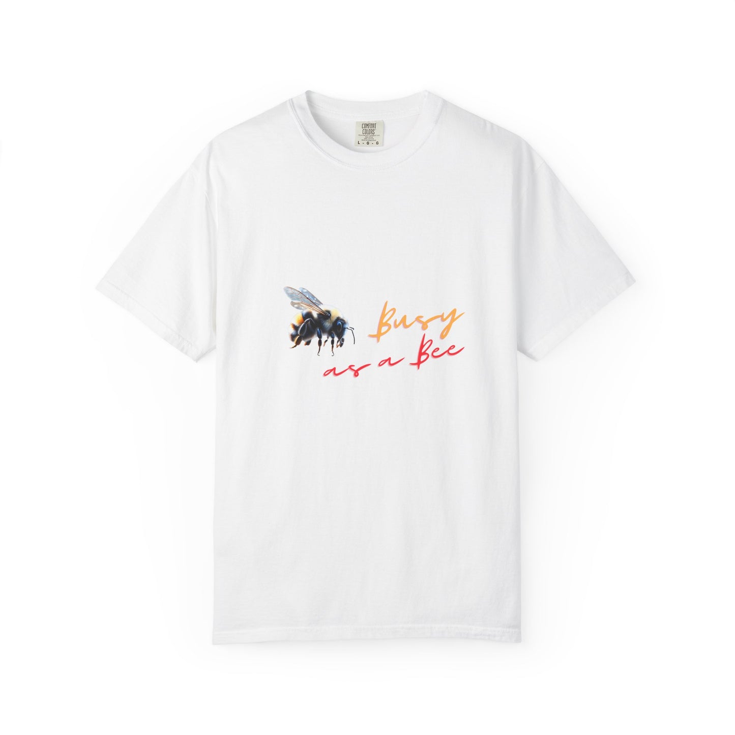 Inspirational Bee T-Shirt for Nature Lovers, Unisex Summer Tee, Gift for Eco-Conscious Friends, Cute Bee Design, Perfect for Earth Day