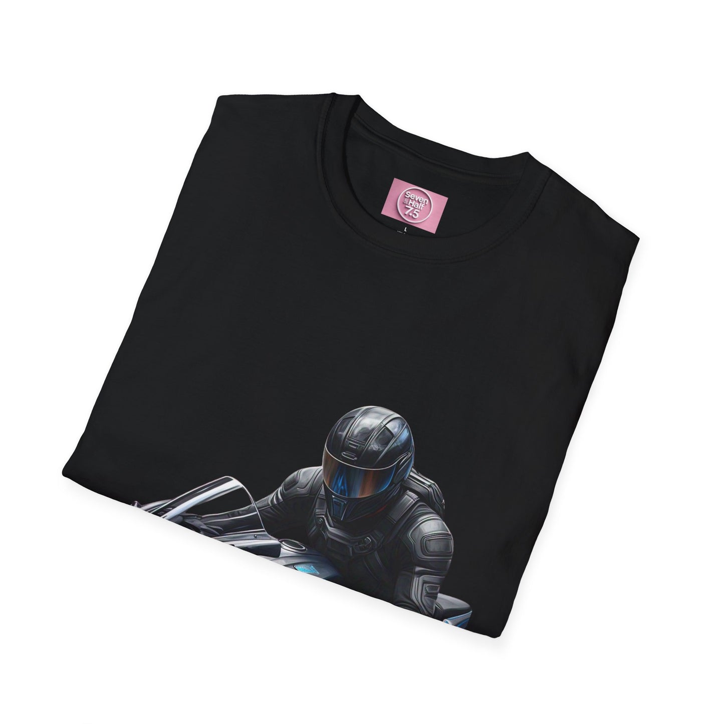 Motorcycle Rider Tee - Unisex Softstyle T-Shirt
