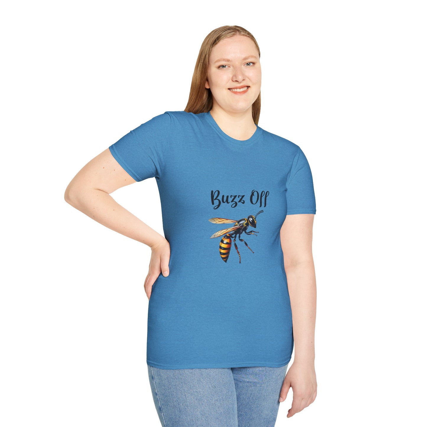 Buzz Off Bee Unisex Softstyle T-Shirt