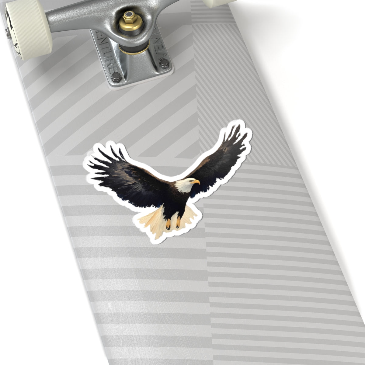 Majestic Eagle Kiss-Cut Sticker - Perfect for Nature Lovers and Laptop Decor