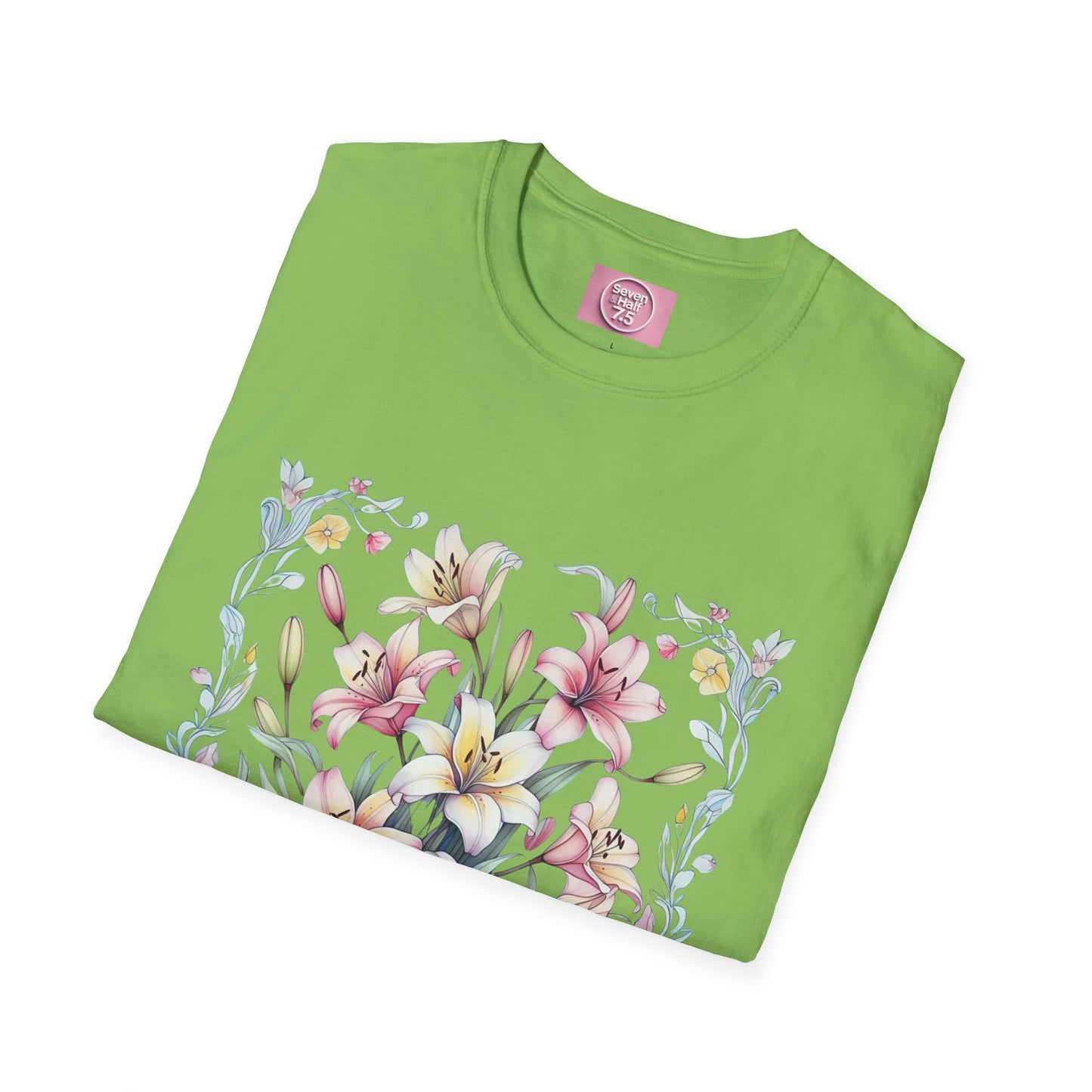 Floral Blossom Unisex T-Shirt - Softstyle Cotton Tee for Nature Lovers