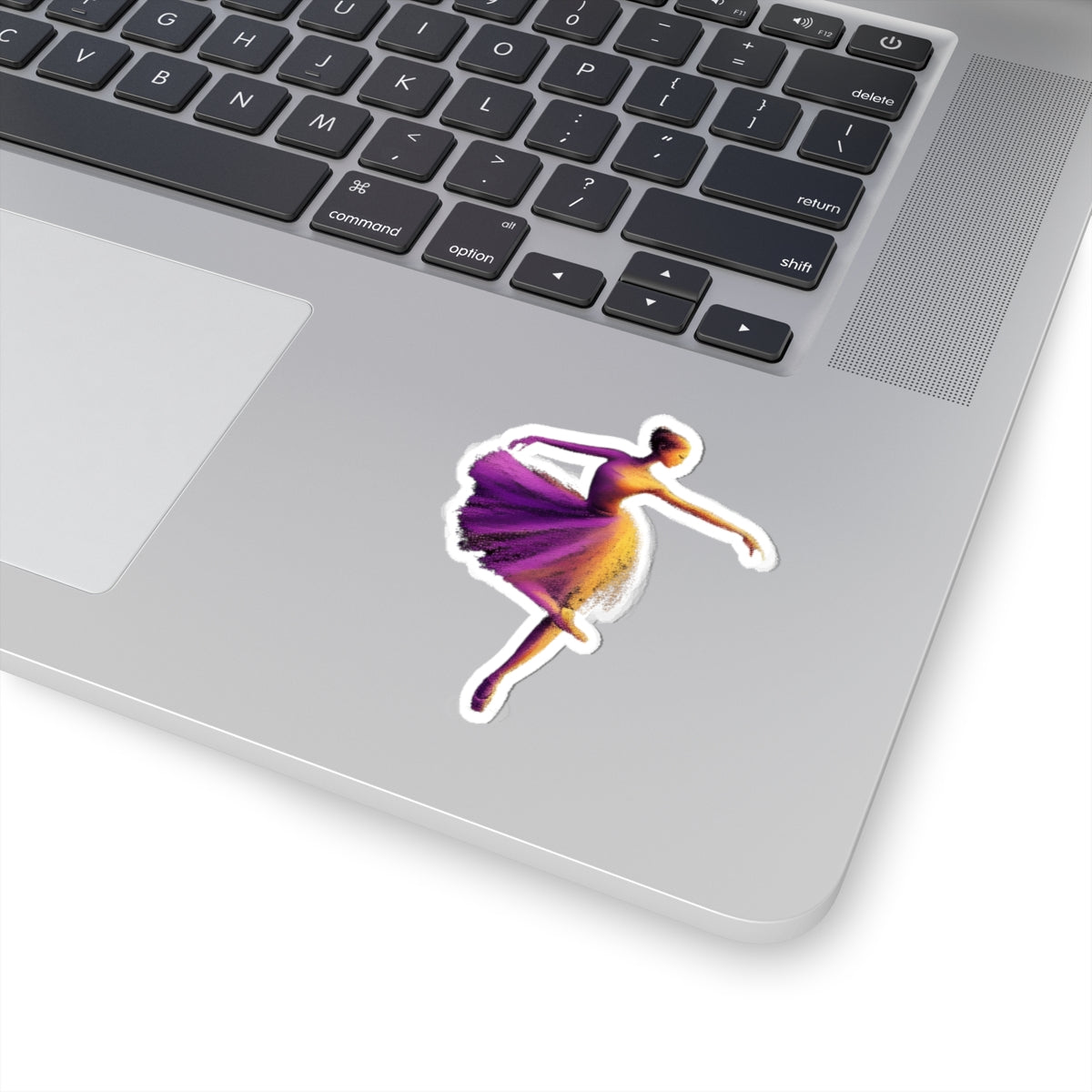 Elegant Ballerina Kiss-Cut Stickers - Perfect for Dance Lovers & Decor