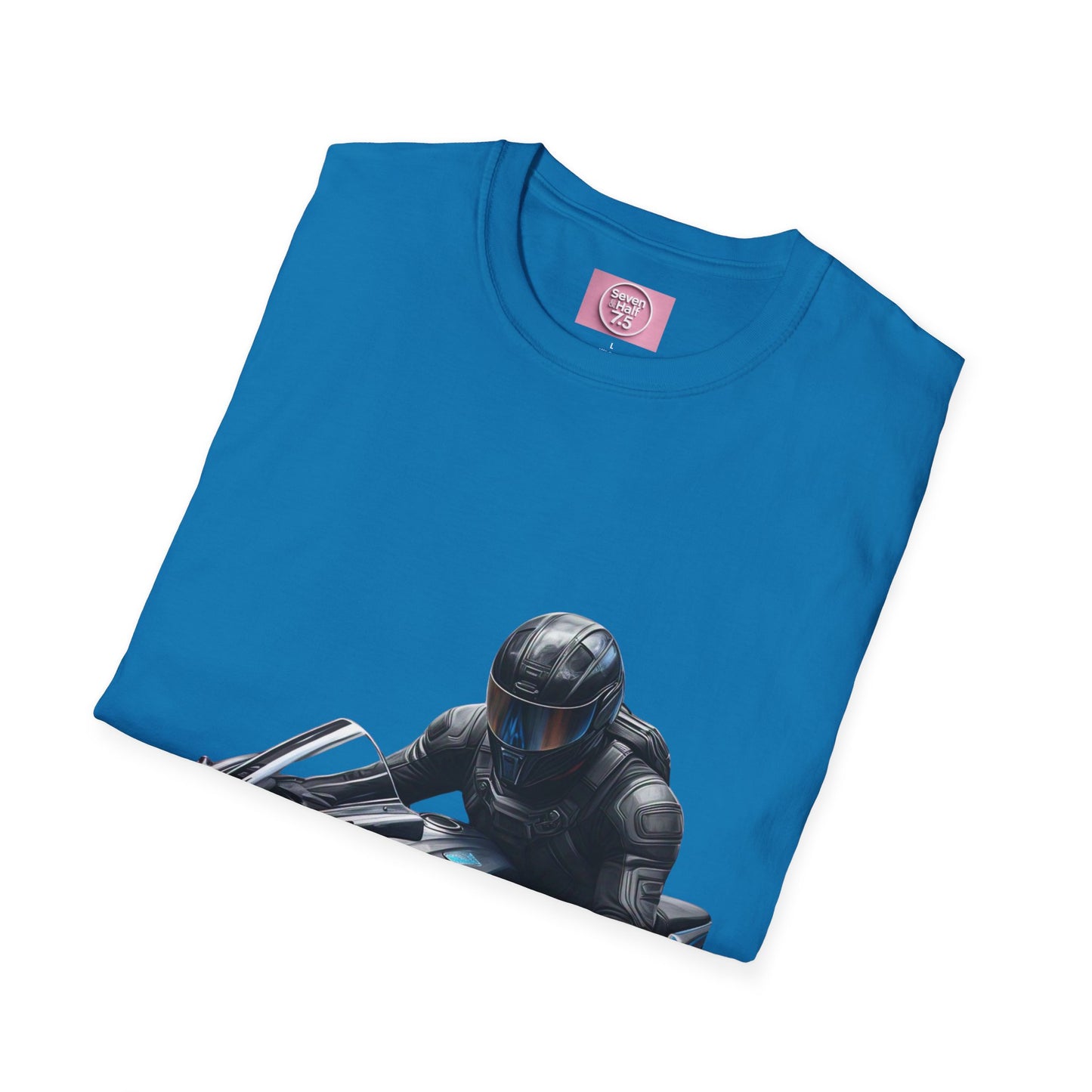 Motorcycle Rider Tee - Unisex Softstyle T-Shirt