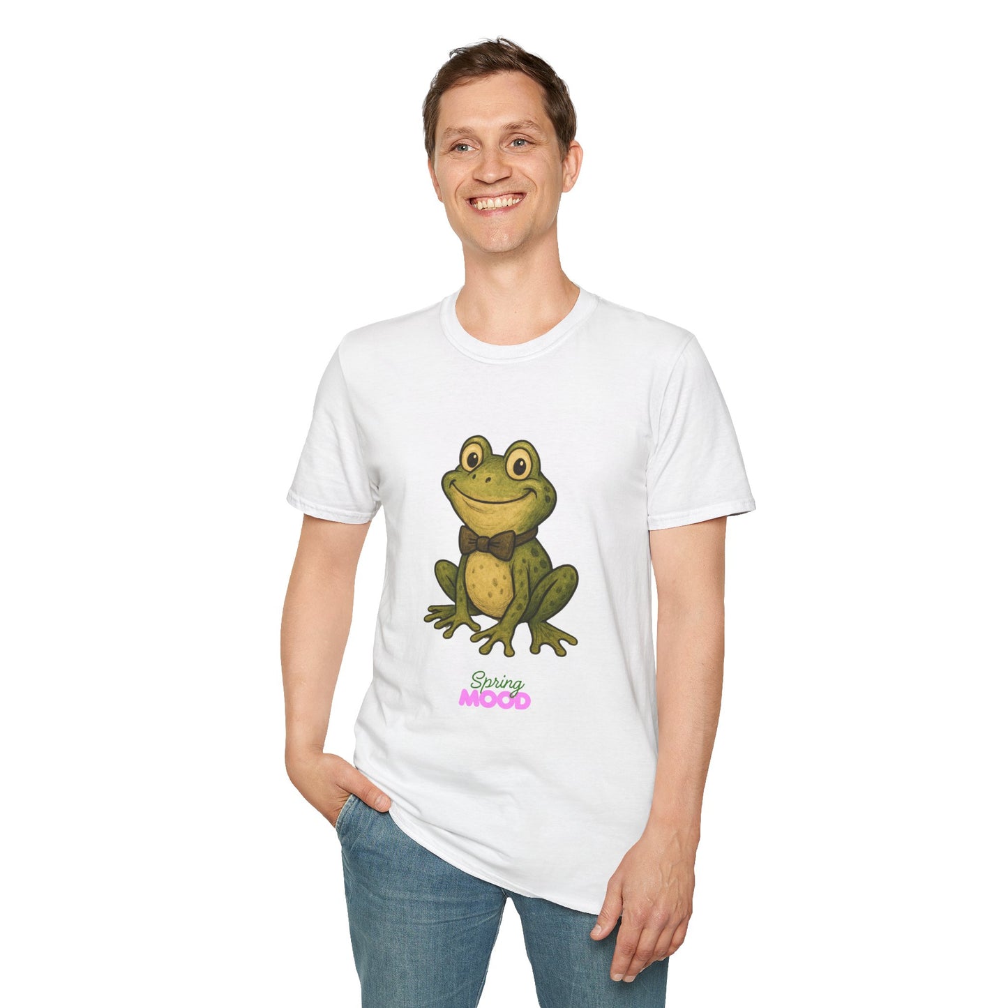 Spring Frog Unisex Softstyle T-Shirt - Fun & Casual Wear