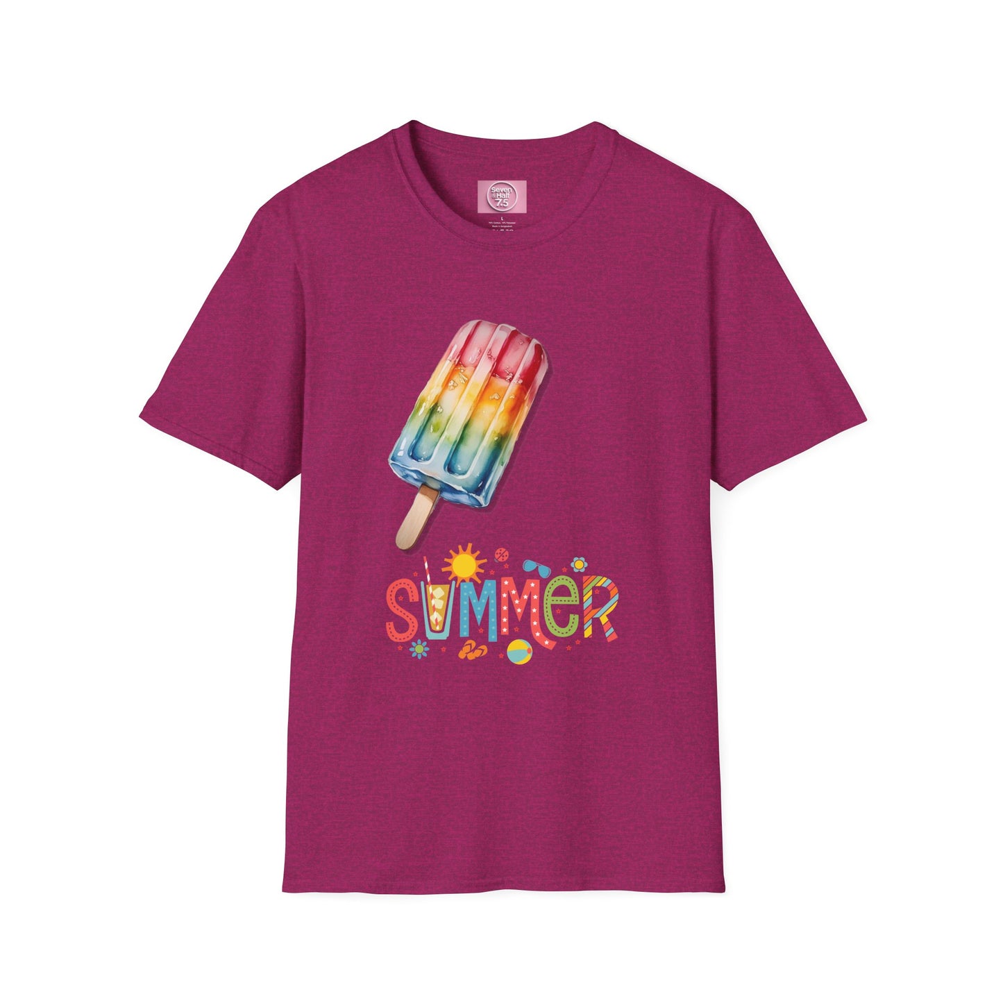 Summer Popsicle Soft style T-Shirt - Fun & Colorful Summer Vibes