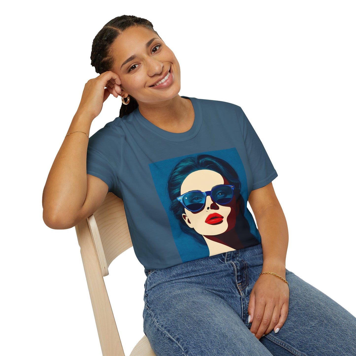 Chic Retro Female Softstyle T-Shirt