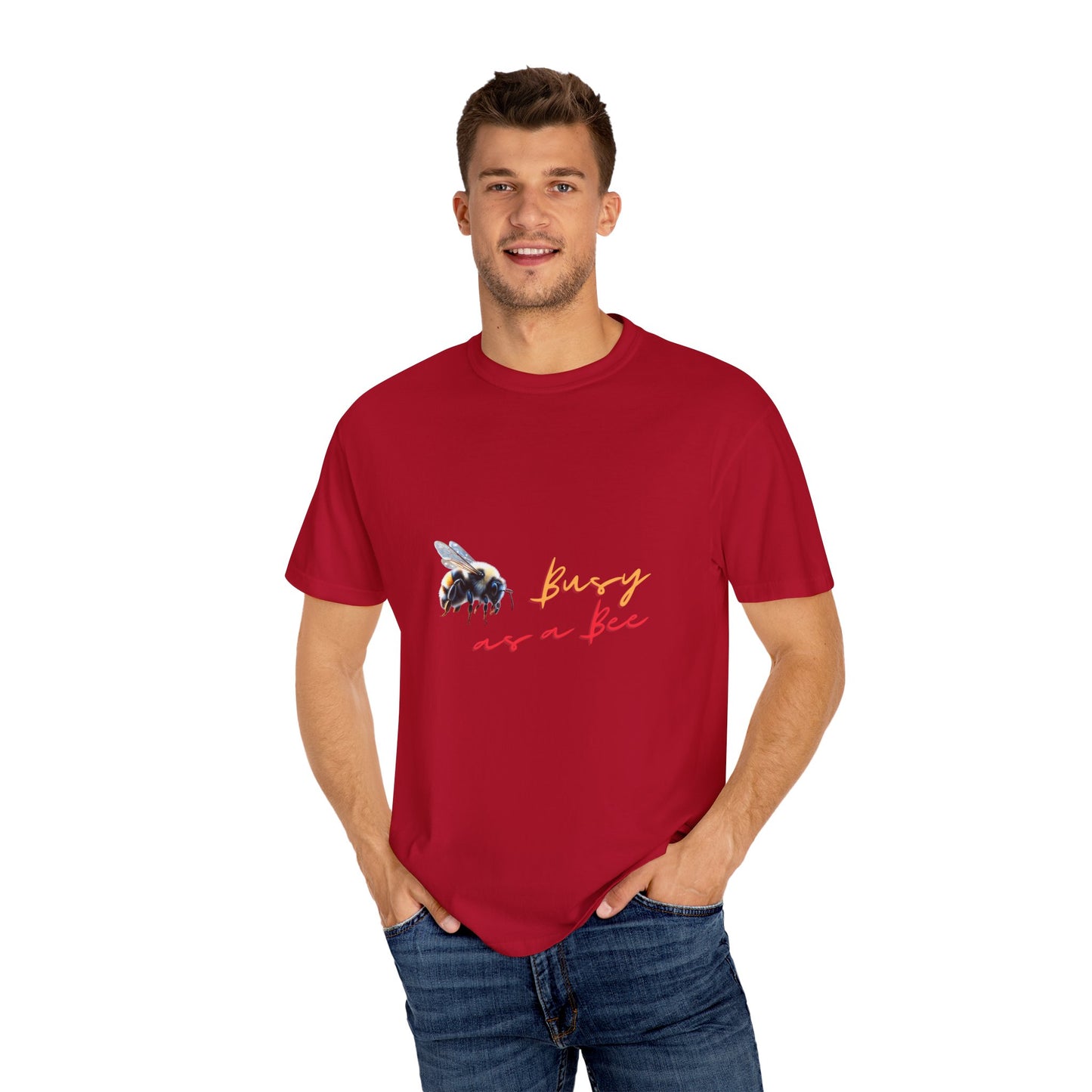 Inspirational Bee T-Shirt for Nature Lovers, Unisex Summer Tee, Gift for Eco-Conscious Friends, Cute Bee Design, Perfect for Earth Day