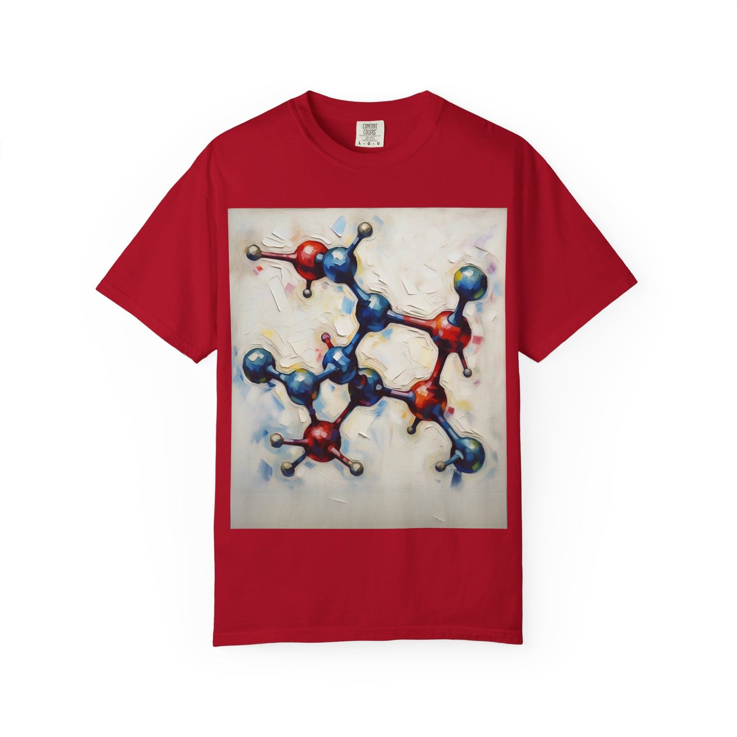 Unisex Artistic Molecule T-Shirt | Science-Inspired Design