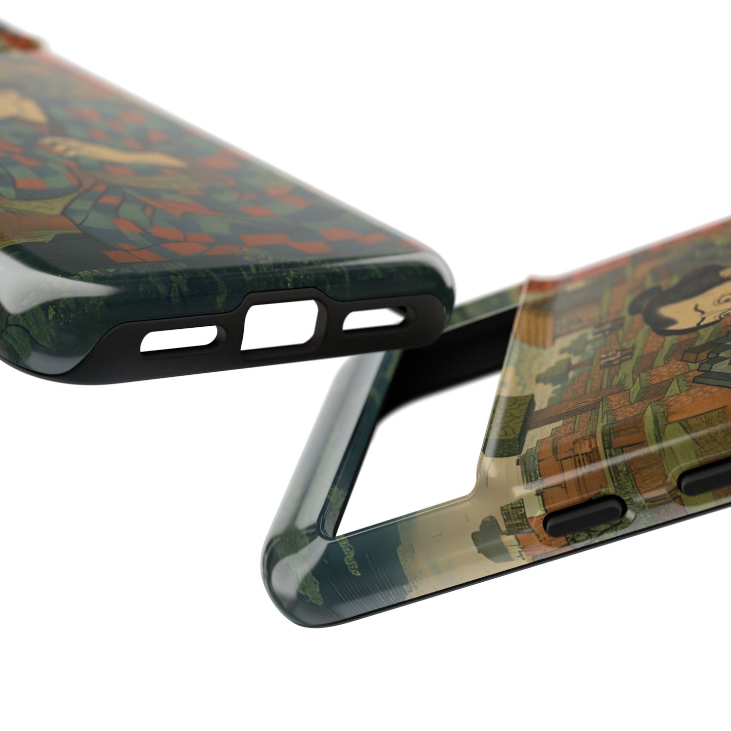 Tough Cases - Japanese Art Phone Case with Warrior Design