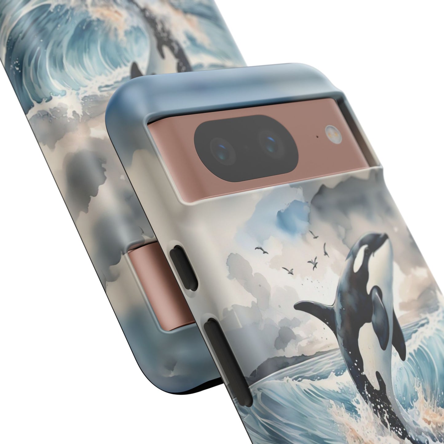 Whale Splash Phone Case - Tough & Stylish Ocean Design