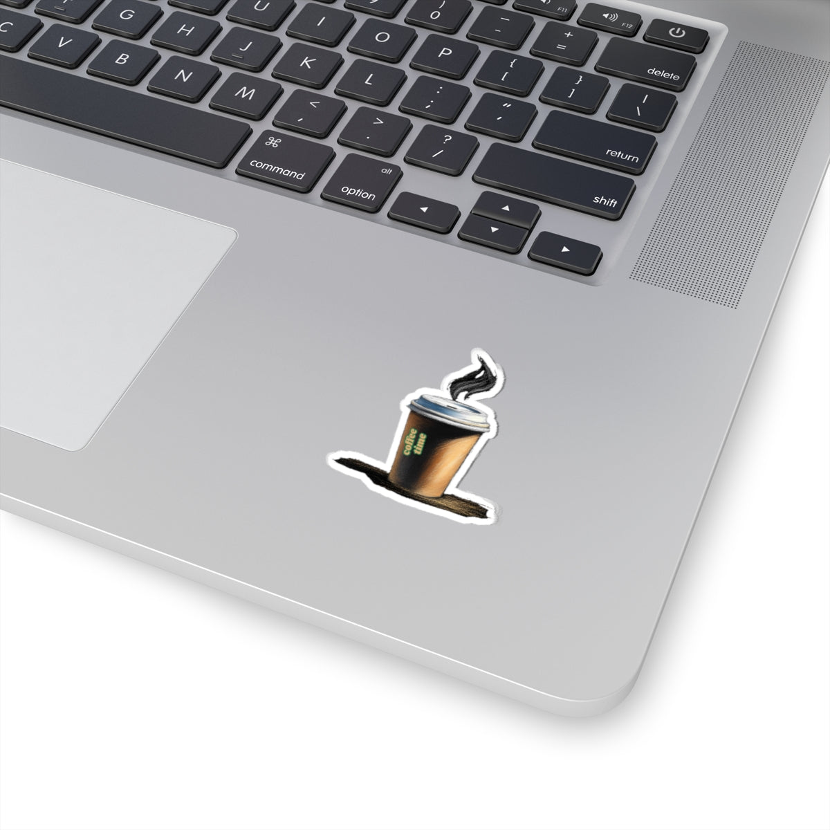 Coffee Time Kiss-Cut Stickers - Perfect for Coffee Lovers and Laptop Decals