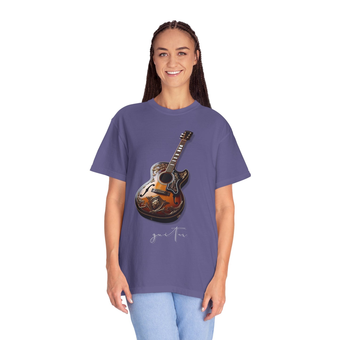 Vintage Guitar Graphic Unisex T-Shirt - Perfect for Music Lovers