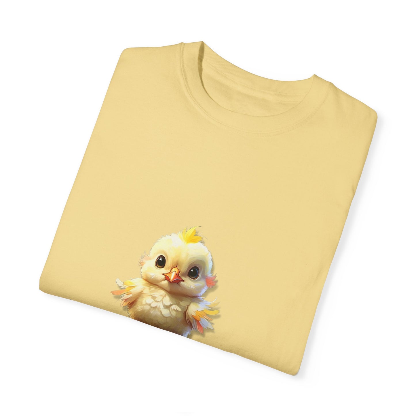Cute Chick Unisex Garment-Dyed T-Shirt - Perfect for Spring Celebrations