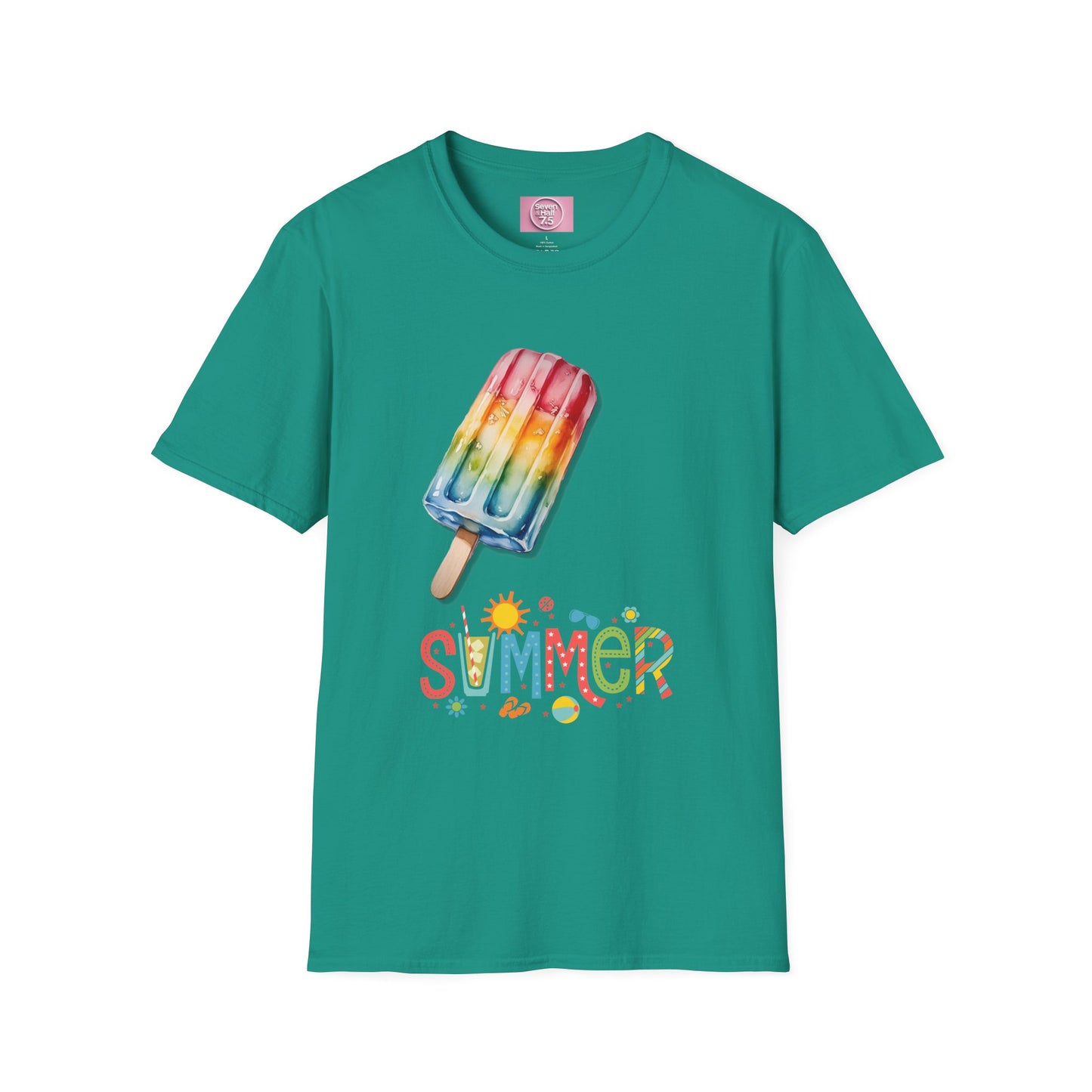 Summer Popsicle Soft style T-Shirt - Fun & Colorful Summer Vibes