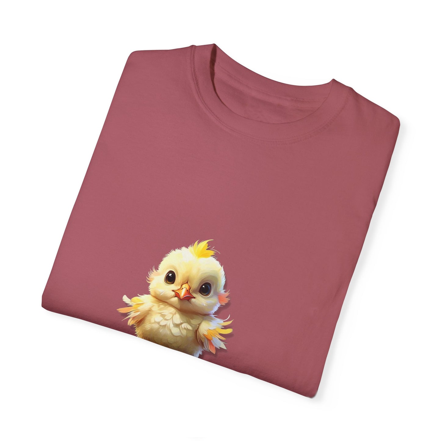 Cute Chick Unisex Garment-Dyed T-Shirt - Perfect for Spring Celebrations