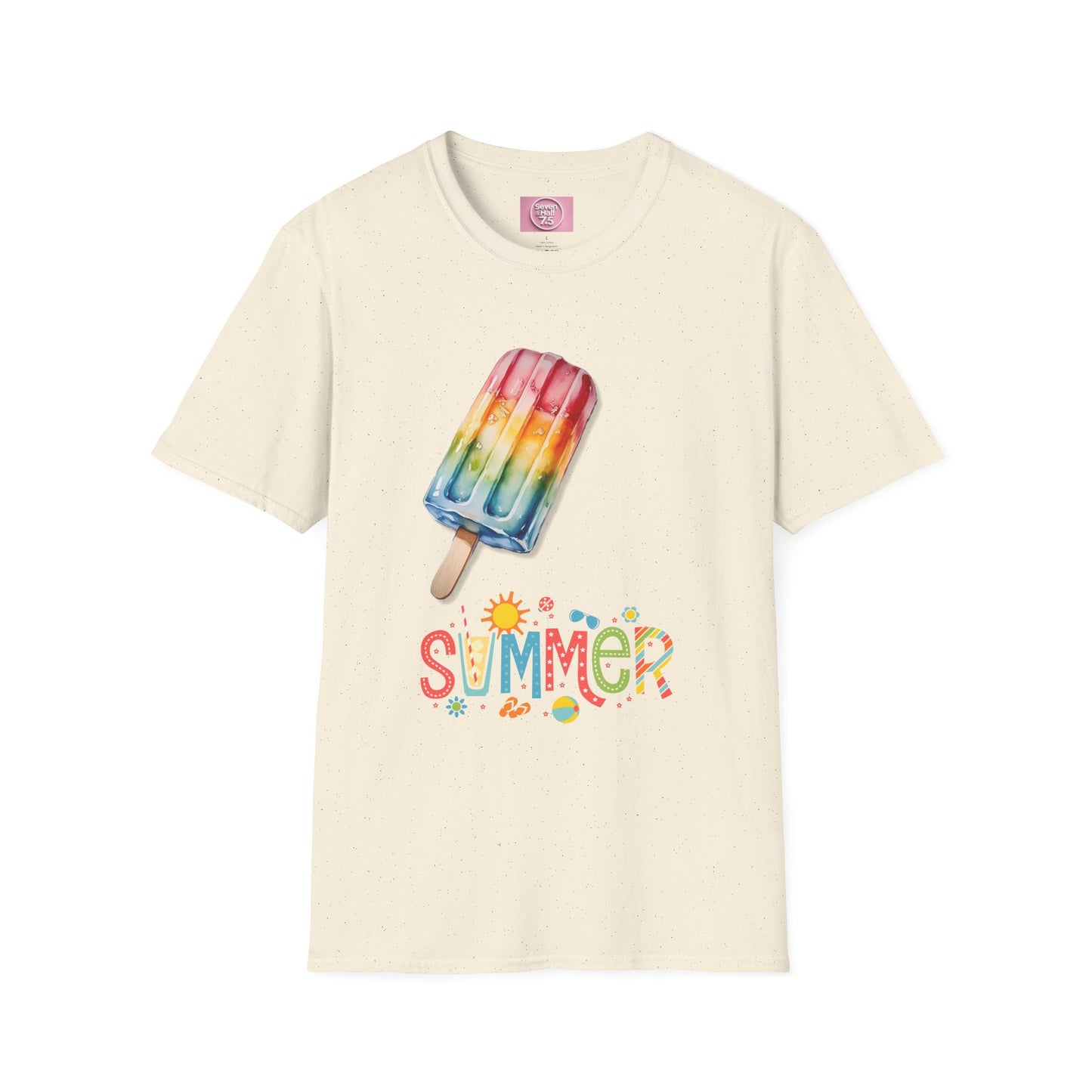 Summer Popsicle Soft style T-Shirt - Fun & Colorful Summer Vibes
