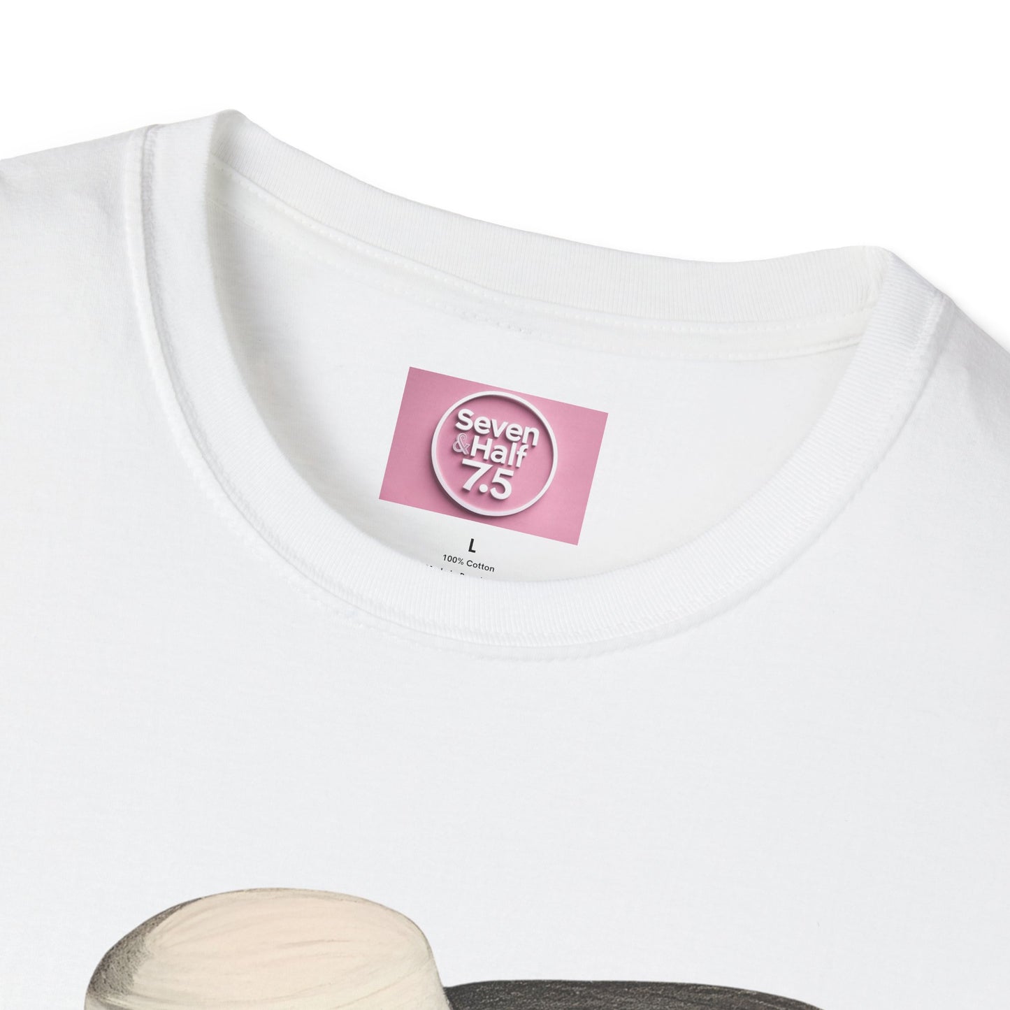 Artistic Women's Softstyle T-Shirt - Charcoal art Design
